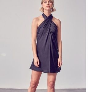 Black cocktail dress